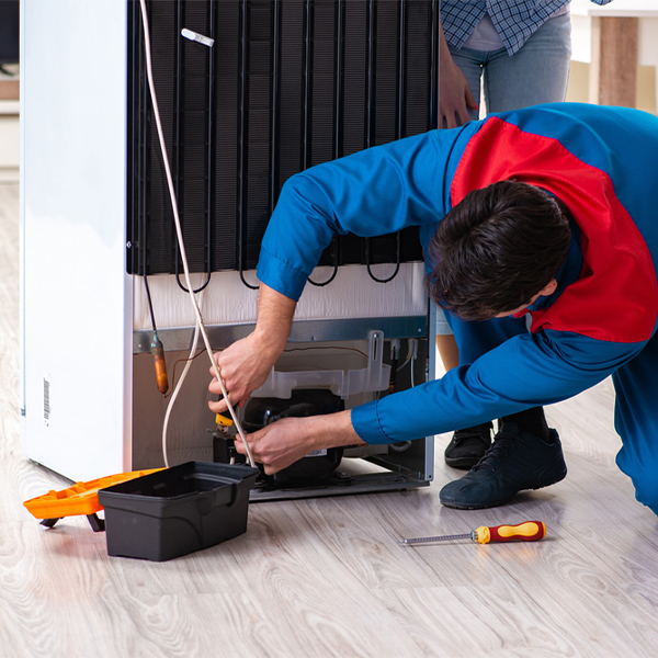 how much do you charge for refrigerator repair services in Rogers NM